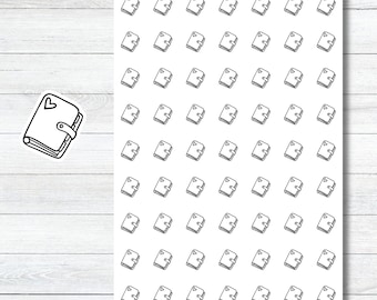 Planner Icon Stickers, Cute Planner Stickers, Icon Planning Stickers, Sticker Sheet for Planning, Bullet Journaling Stickers
