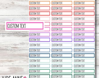 Pegatinas personalizadas para agendas con texto, pegatinas personalizadas para agendas con texto, etiquetas para citas, etiquetas para calendarios