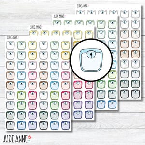 May include: A sheet of stickers featuring a variety of colored scale designs. The stickers are perfect for planners, journals, and other craft projects.