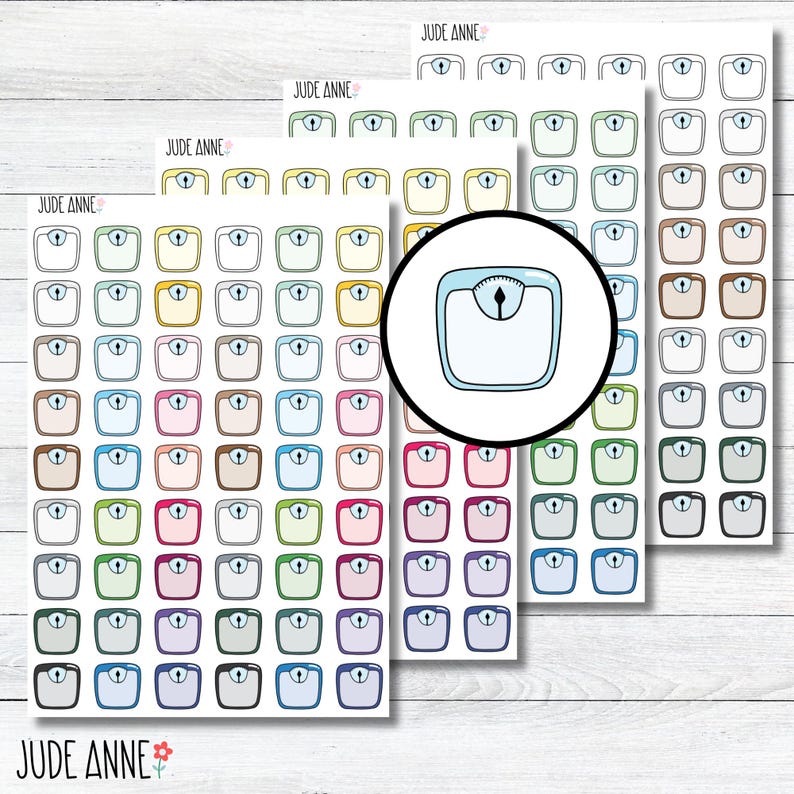 May include: A sheet of stickers featuring a variety of colored scale designs. The stickers are perfect for planners, journals, and other craft projects.