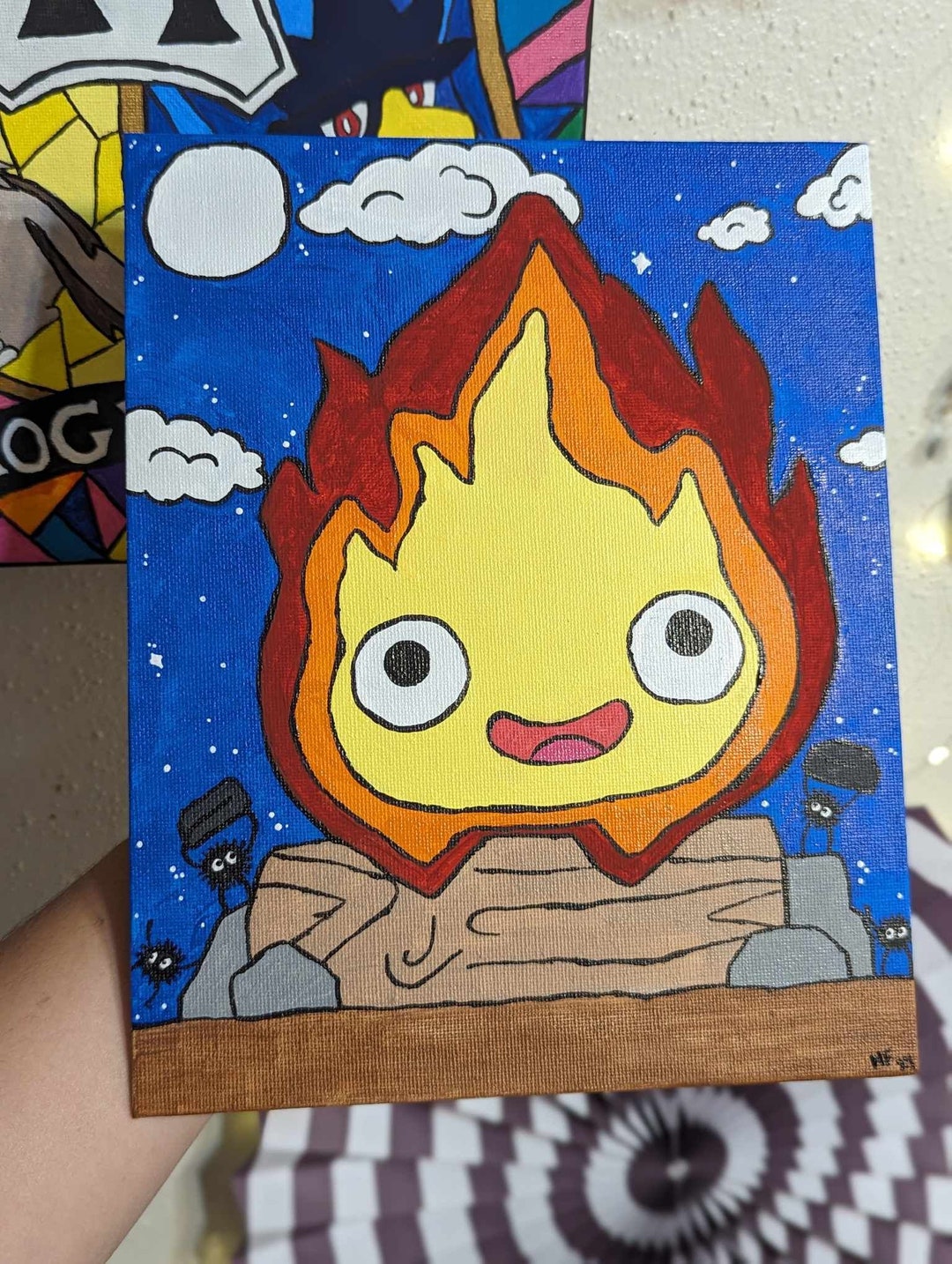 Studio Ghibli Inspired Painting - Etsy