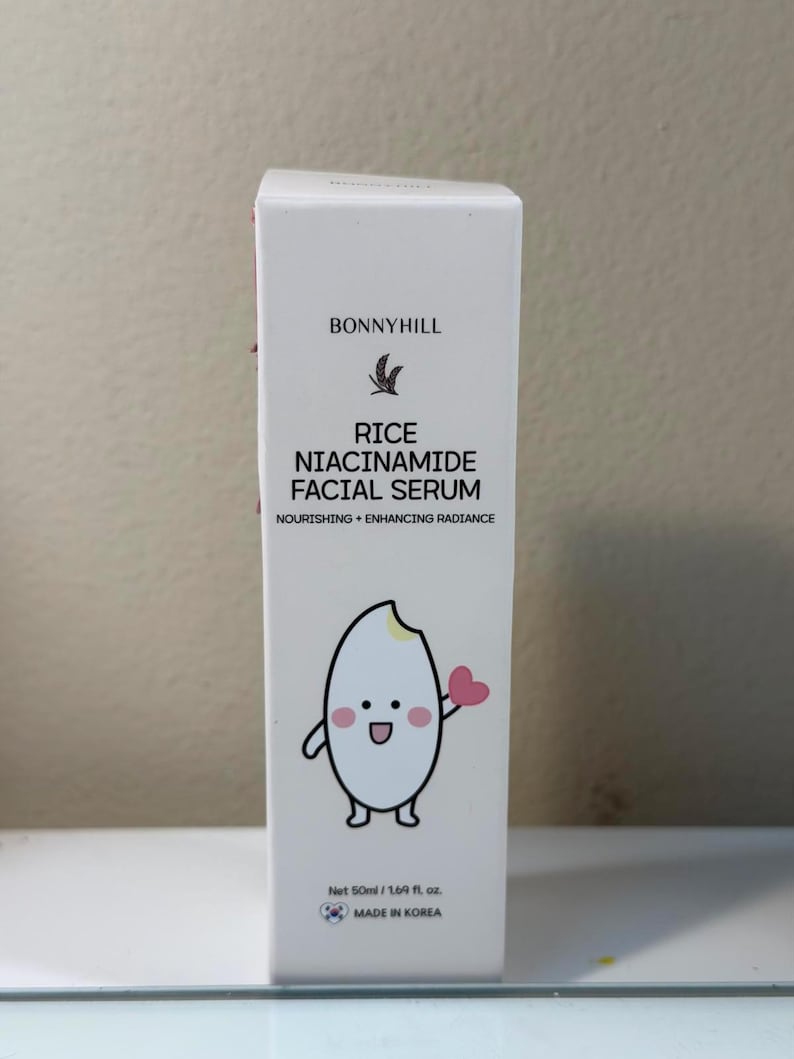 KOREAN Bonnyhill Rice Niacinamide Facial Serum Hydration Radiance NIB Exp 2028 Bild 1