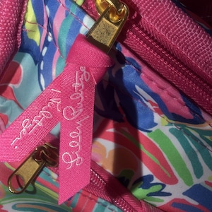 NWT Lilly Pulitzer Large Spot Beach Cooler tote Bag cod 27 immagine 6