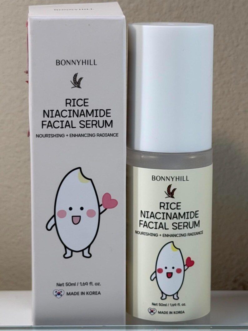 KOREAN Bonnyhill Rice Niacinamide Facial Serum Hydration Radiance NIB Exp 2028 Bild 4