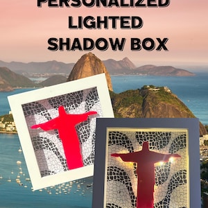 Cristo Redentor - Rio de Janeiro - Brasilien Personlig skugglåda
