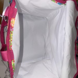 NWT Lilly Pulitzer Large Spot Beach Cooler tote Bag cod 27 immagine 7