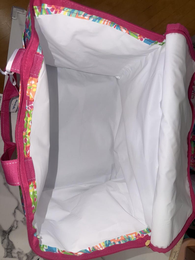 NWT Lilly Pulitzer Large Spot Beach Cooler tote Bag cod 27 immagine 7