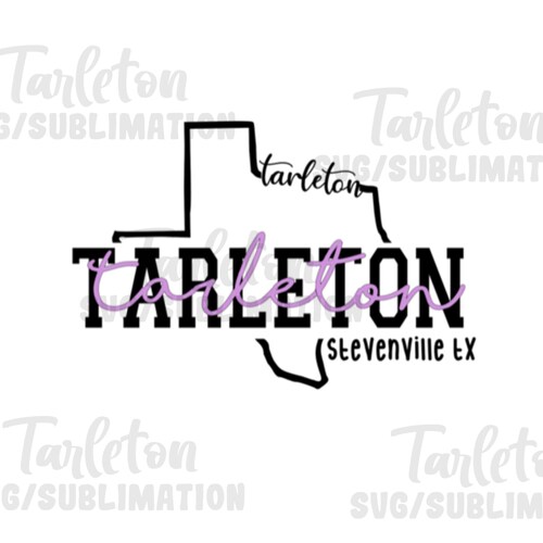 Tarleton Stephenville Download Svg Etsy