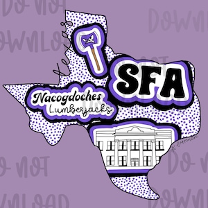 SFA Digital download and sublimation file