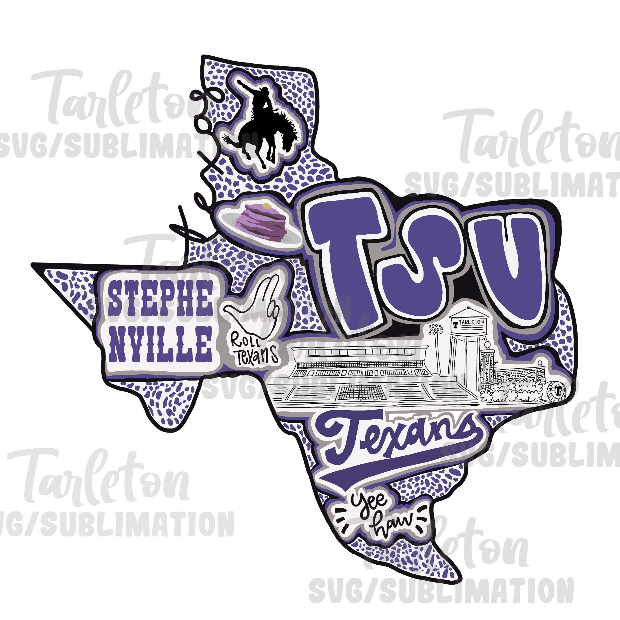 tarleton-texas-traditions-sublimation-andcricut-download-files-etsy