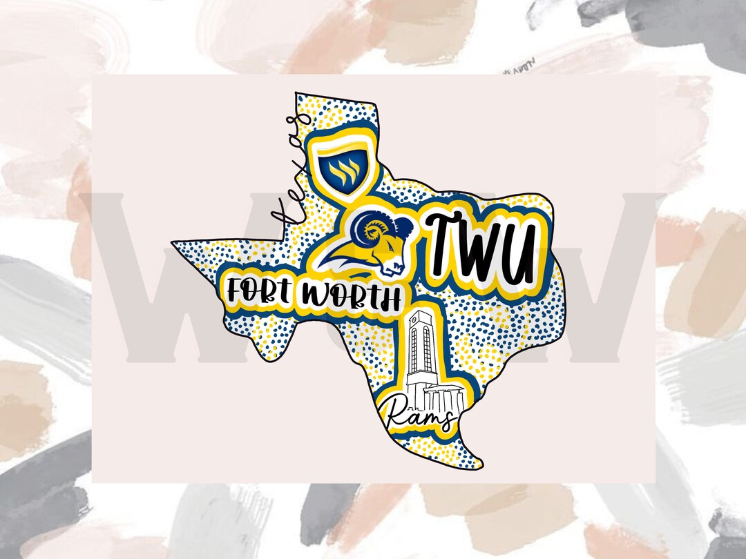 Texas Wesleyan Sublimation Digital Download File - Etsy