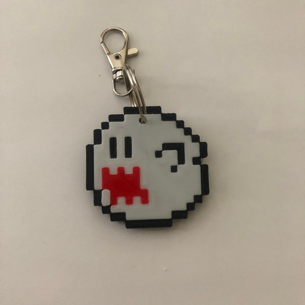 8bit Mario keychains