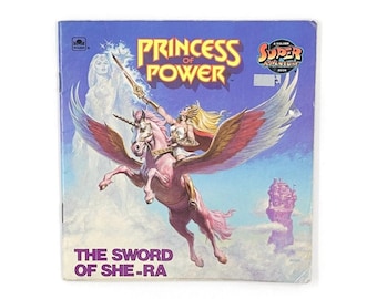 Princess Power The Sword of She-Ra a Golden Super Adventure Book  1985 Vintage