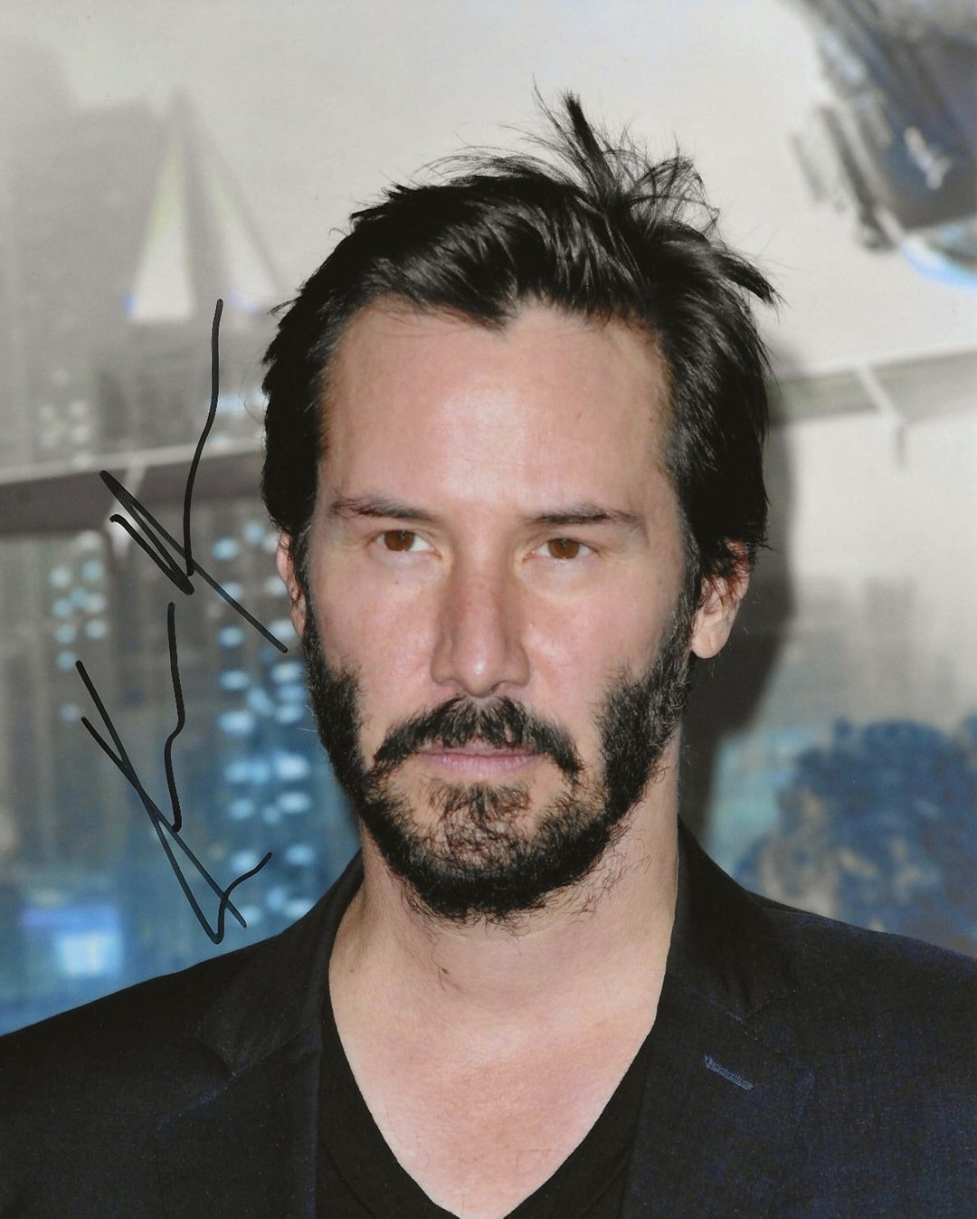 Keanu Reeves Autograph Signed 8X10 Photo Signed 1 8x10 Etsy