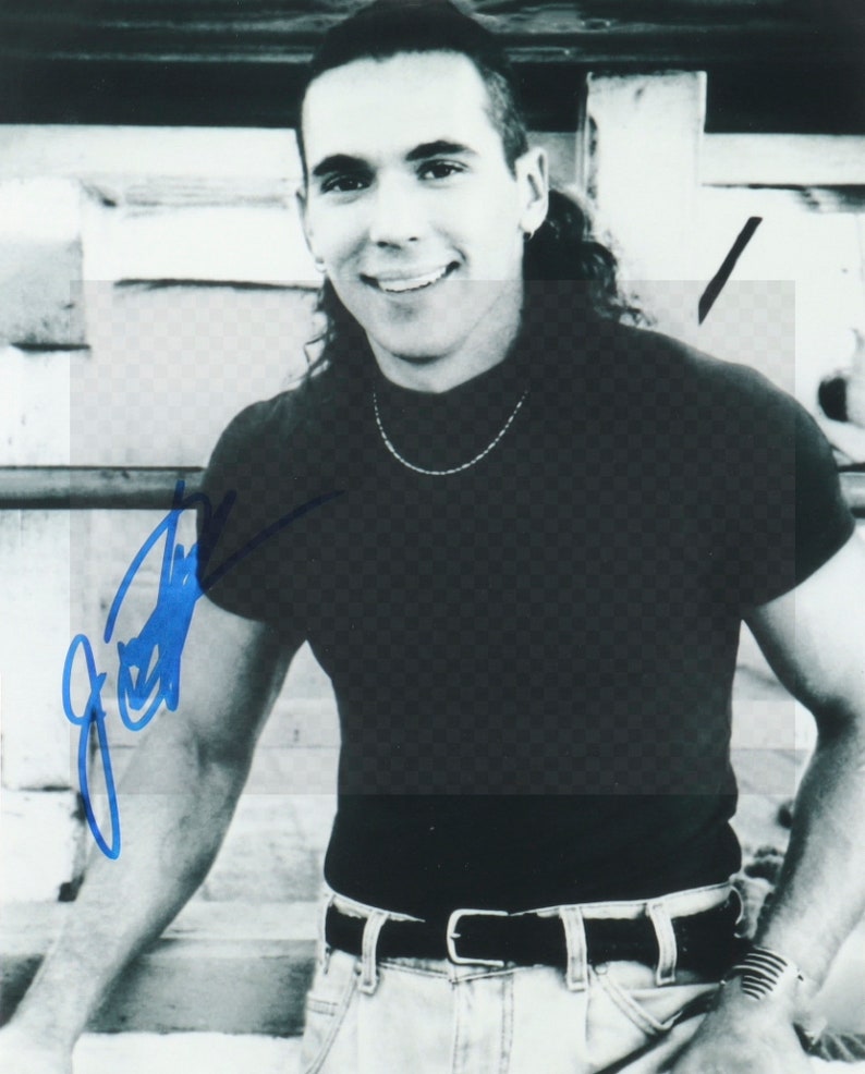 Jason David Frank Signed Autographed Photo Green Ranger White Etsy