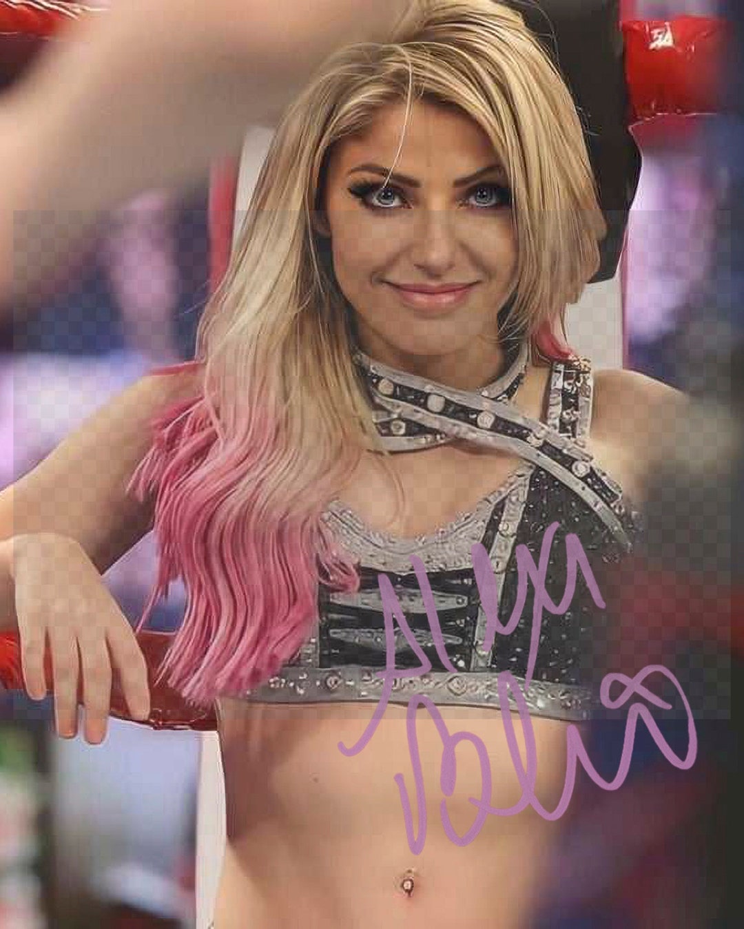 Alexa Bliss Signed Autographed Photo Smiling 8x10 Etsy