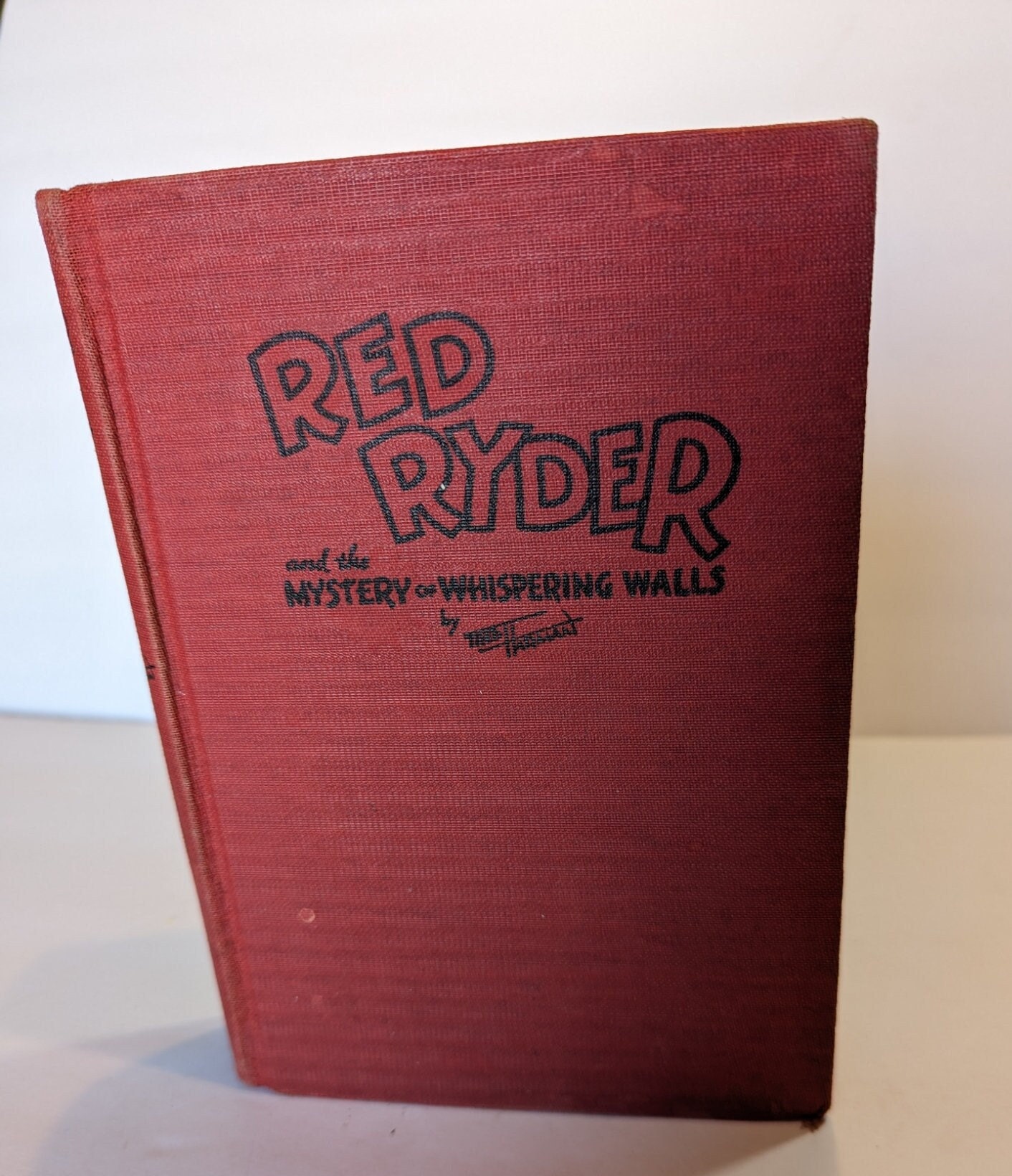 Vintage red Ryder & the Mystery of Whispering Walls by Fred Harman