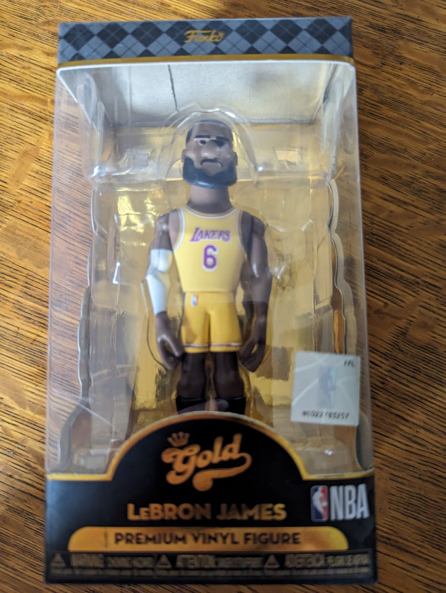 NBA Los Angeles Lakers LeBron James 1:9 Scale Action Figure