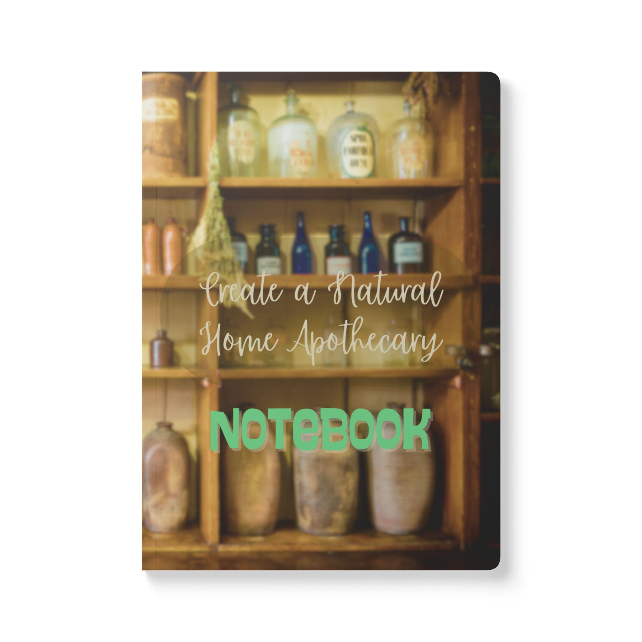 Herbal Apothecary Journal: DIY Wellness Guide, 6 Expert Pages