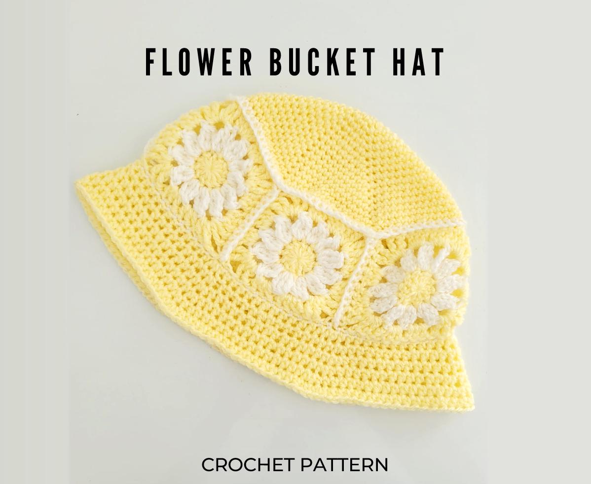 40 Unique Crochet Hats That Are Sure To Amaze You! 40 Beginners Flower Bucket Hat Crochet Pattern