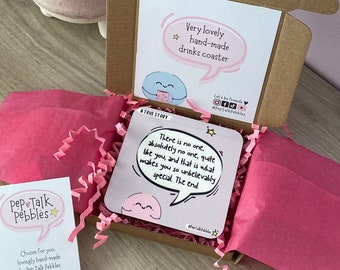 No hay nadie como tú - Posavasos, cita positiva, regalo para ella, regalo de amistad, regalo para mejor amiga, regalo de agradecimiento, eres especial