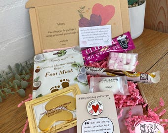 Abrazo personalizado en una caja: set de regalo para consentirte