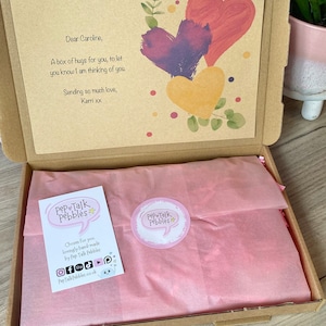 Personalised hug in a box box of hugs Gift for her Pamper Box Just because image 6