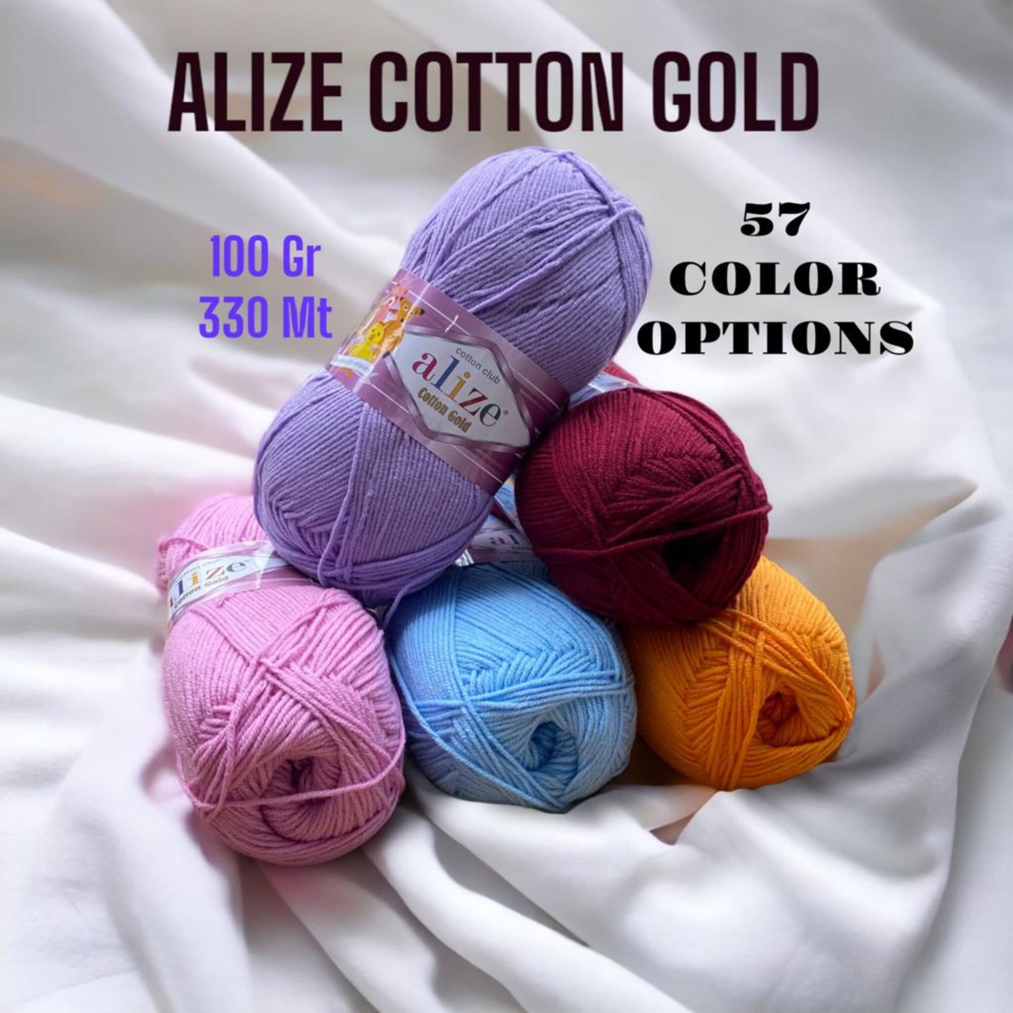 Alize Cotton Gold,summer Yarn, Hand Knitting Yarn, Baby Cotton