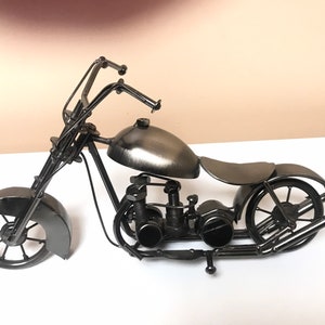 Handmade Metal Motorcycle