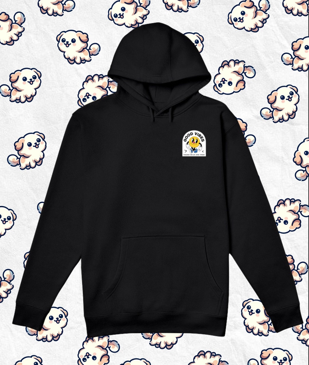 Joyful Vibes Unisex Hoodie 4099