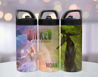Wicked Water Bottles 16oz, 20oz. Back to school, gifts for kids