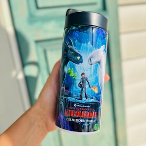 Personalized Dragon Stainless Steel Kids Water Bottle, 16oz 20oz