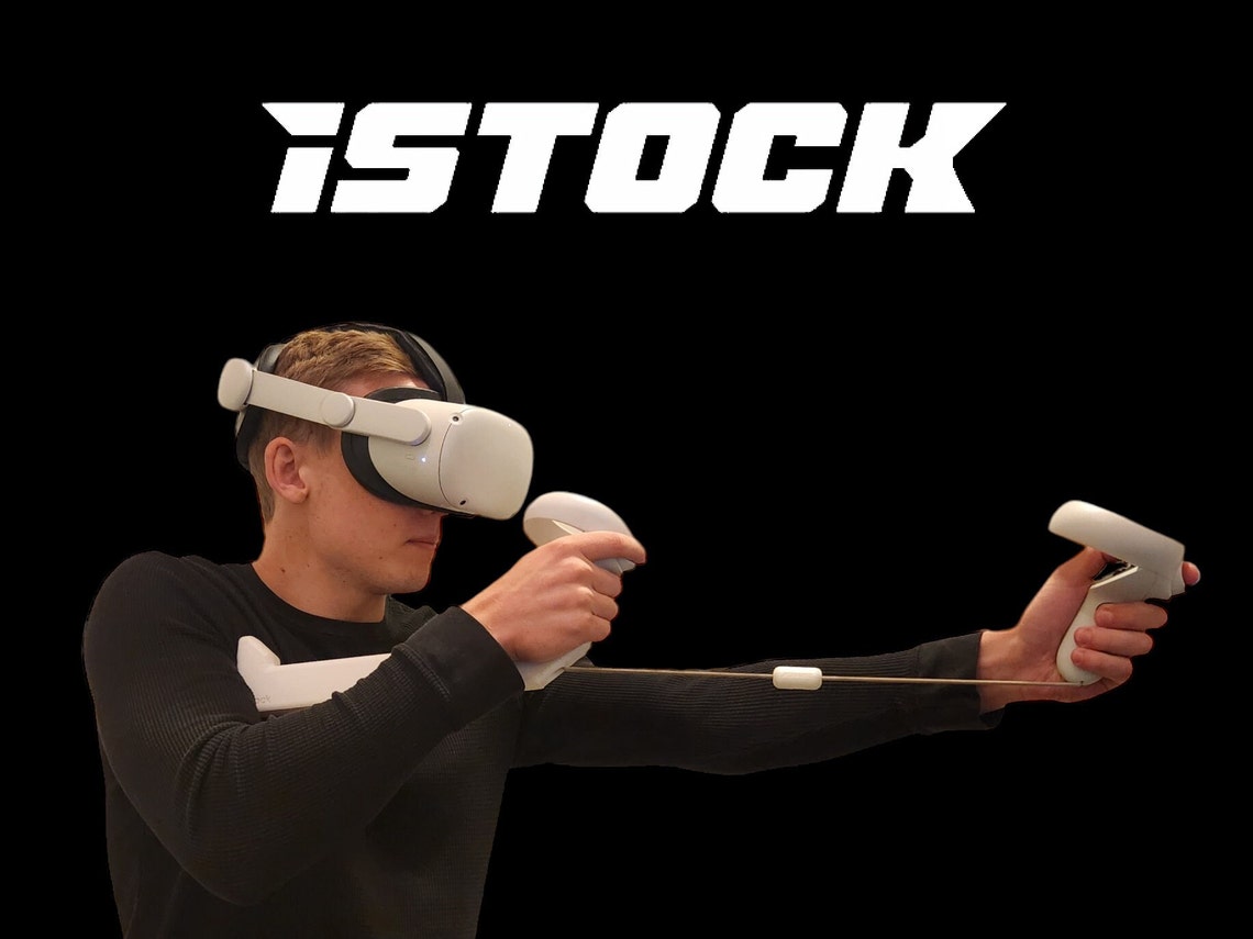 Istock Virtual Reality Gunstock for Meta Quest 2 Quest Etsy