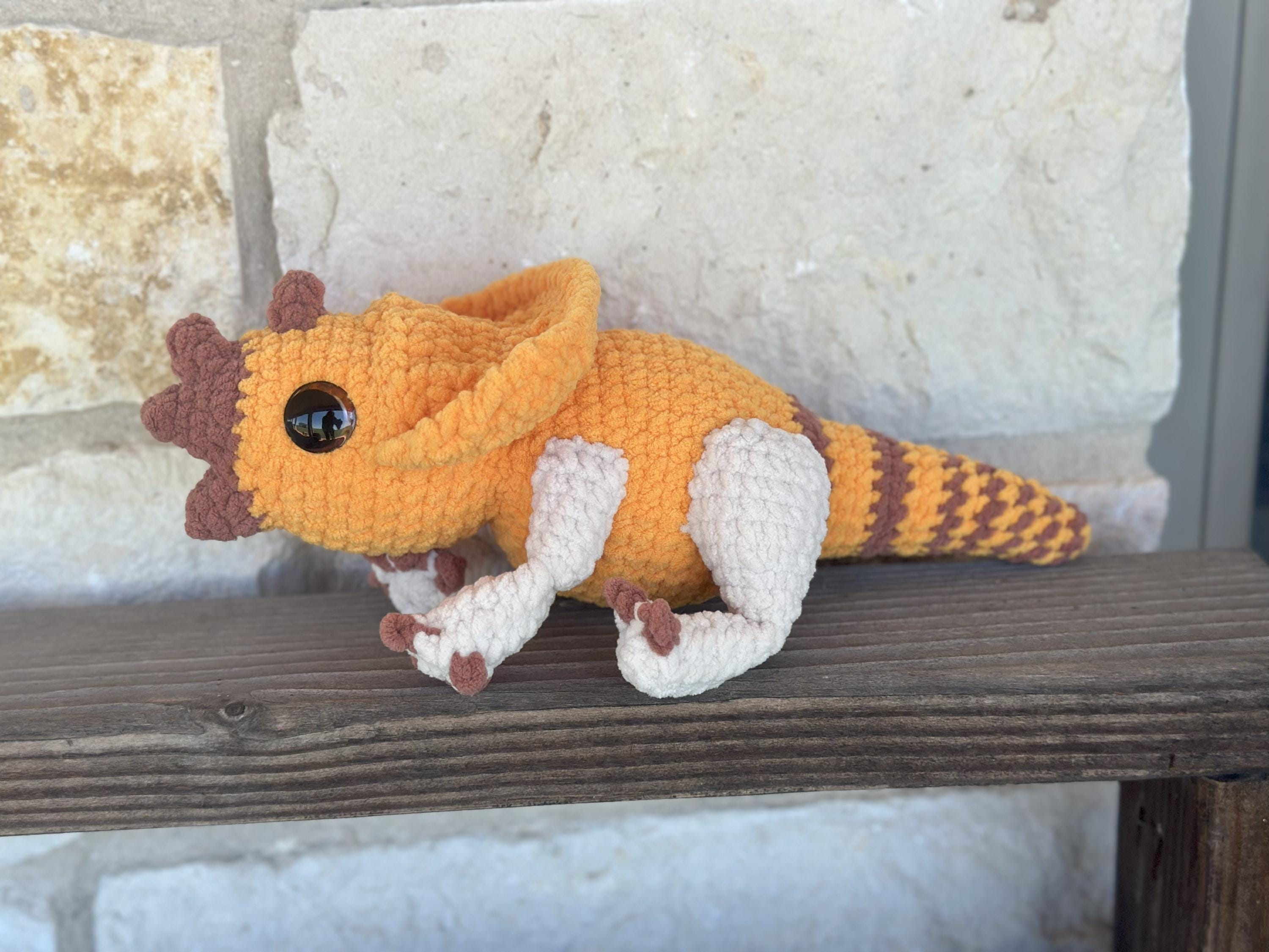 Dolores the Aquilops Crochet PATTERN ONLY - Etsy
