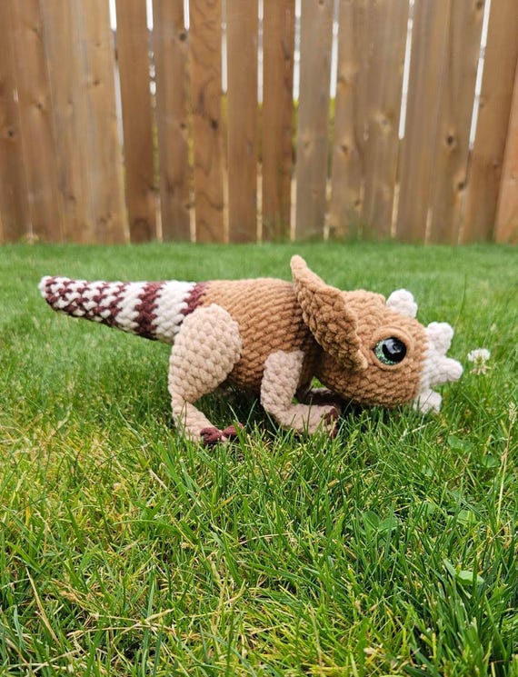 Dolores the Aquilops Crochet PATTERN ONLY - Etsy