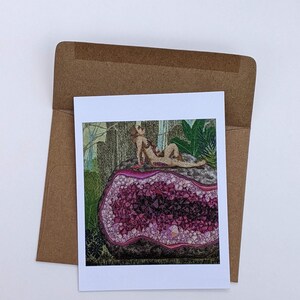 4 x 6 Postkarte Kunstdruck Body Positivity Art Blankokarte Jeden Anlass Geschenk