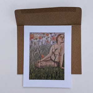 4 x 6 Postkarte Kunstdruck Body Positivity Art Blankokarte Jeden Anlass Geschenk