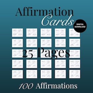 Tarjetas de Afirmación, Tarjetas Motivacionales, Tarjetas de Positividad, Tarjetas Inspiradoras, Afirmaciones Alentadoras, Tarjetas de Mentalidad Positiva, Tarjetas Imprimibles