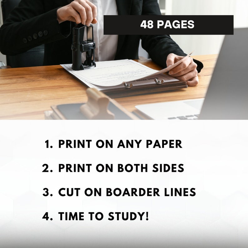 NNA Notary Exam Prep Flash Cards Etsy