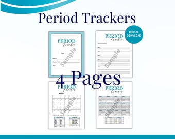 Printbare menstruatiekalender, wekelijks, maandelijks, jaarlijks (pdf-download)