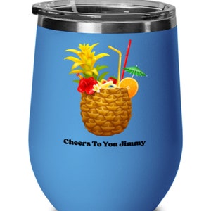 Margaritaville Lifestyle, Parrot Heads, Jimmy Buffett Tribute, Wine Tumbler, Traveling Mug, Paradise Vibes, Island Wedding, Staycations