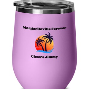 Margaritaville Lifestyle, Parrot Heads, Jimmy Buffett Tribute, Wine Tumbler, Traveling Mug, Paradise Vibes, Island Wedding, Staycations