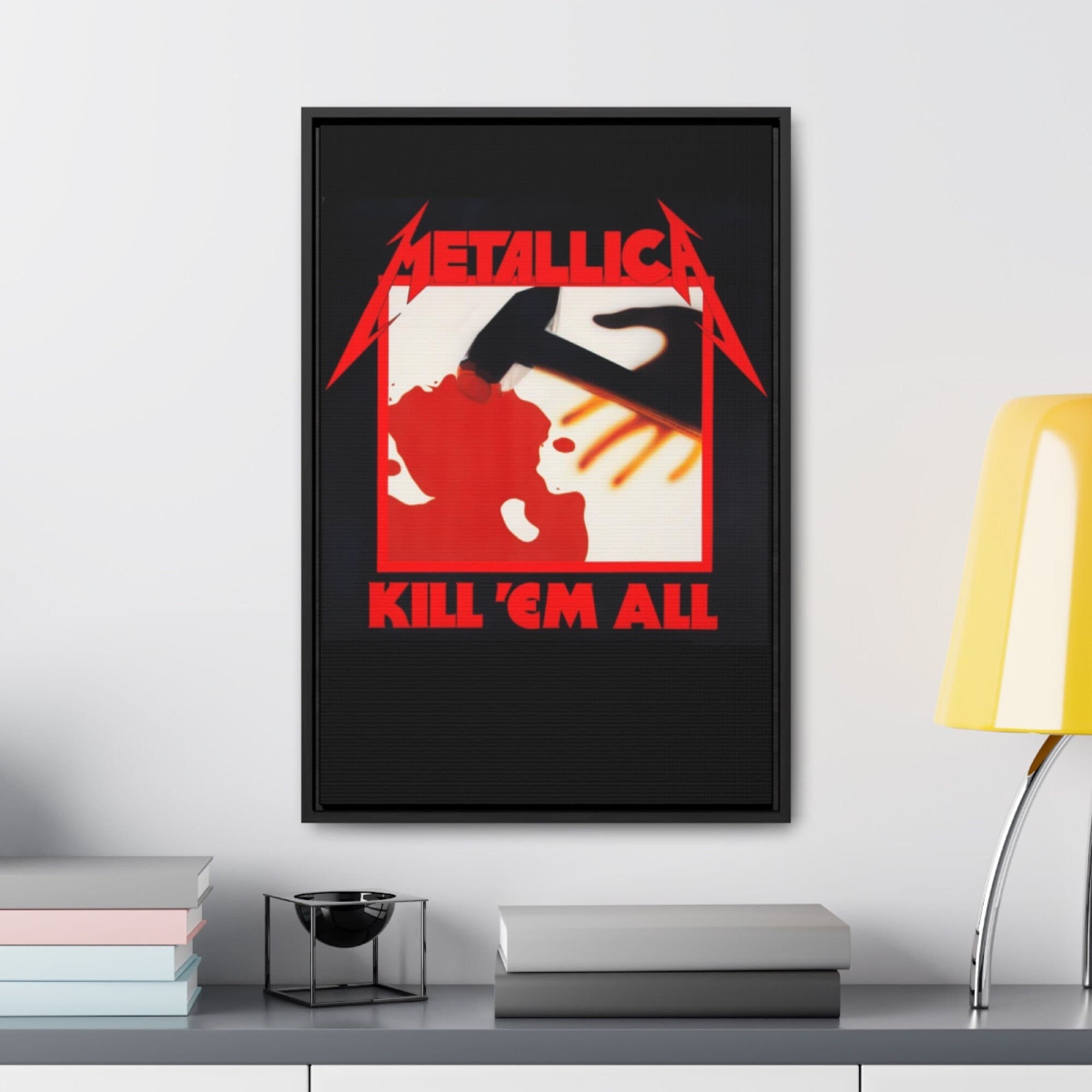 Metallica Kill Em All Back Cover