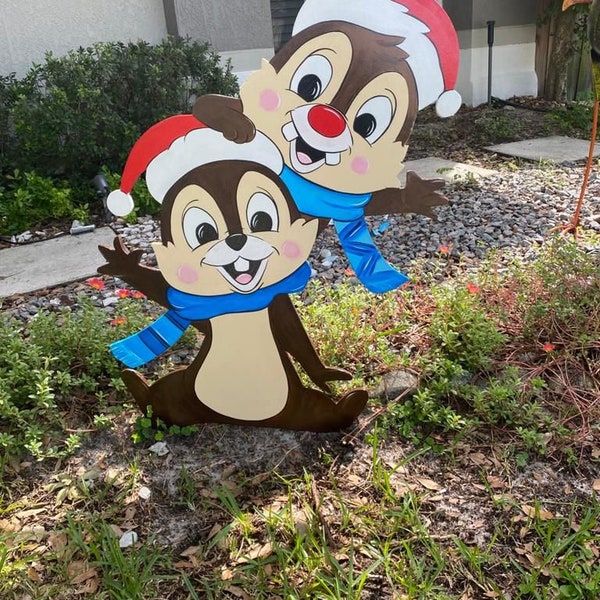 Christmas Chip and Dale