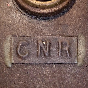 Antique Early 1900s CNR Canadian National Railway VERY RARE-One of a Kind - Short Metal One Finger Oil Lantern Railroad