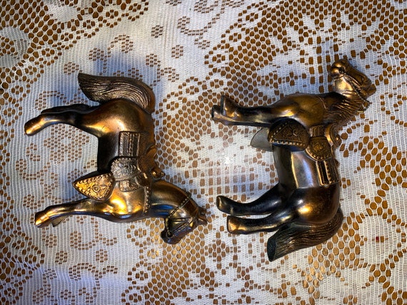 ヴィンテージ陶器パレット Vintage 1950s-1960s Pair or Set of Two-stunningly Detailed