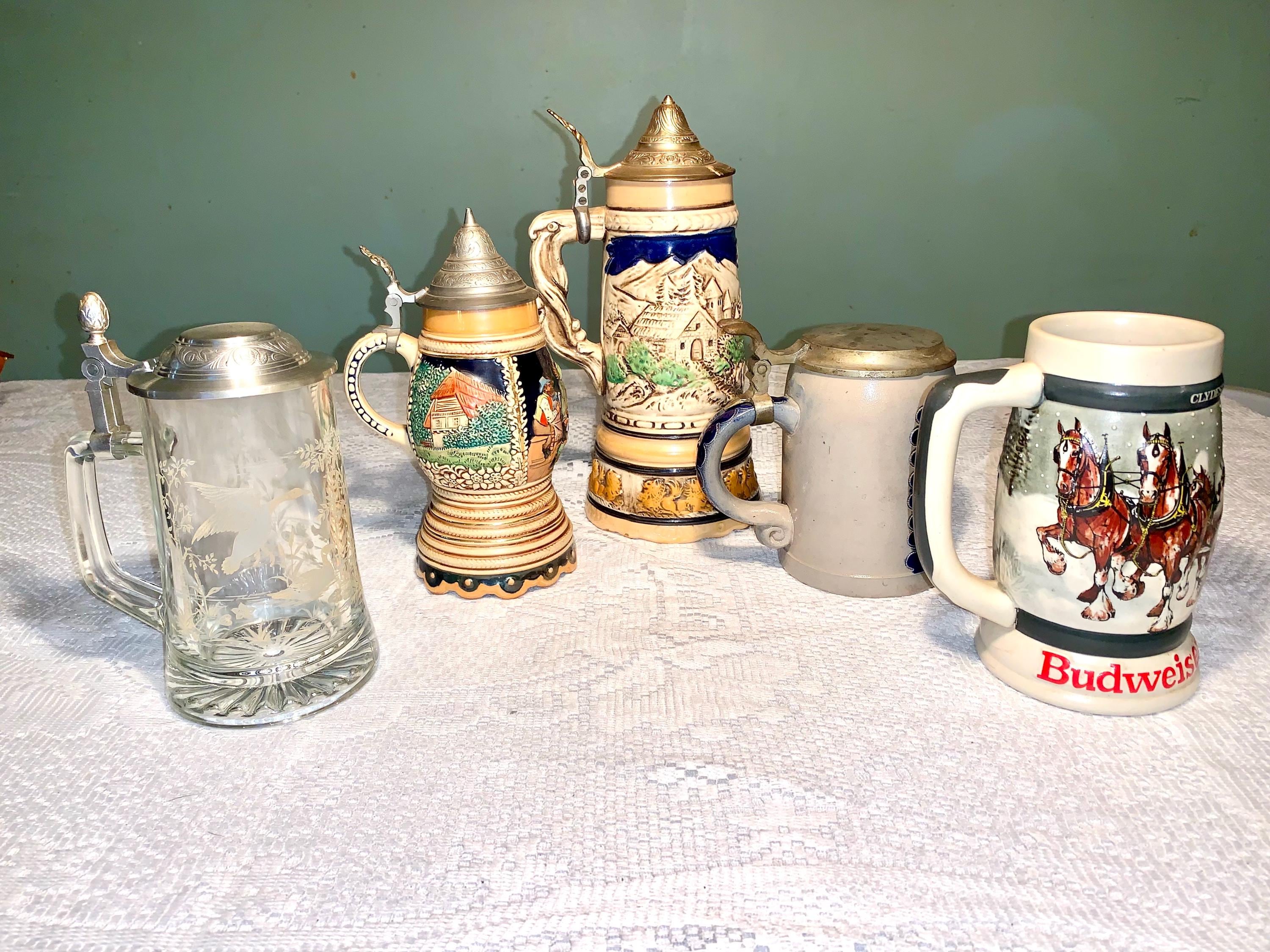 『Budman Beer Stein ヴィンテージ　コレクターズエディション』 Budman Beer Stein ヴィンテージ コレクターズエディション』 Lidded