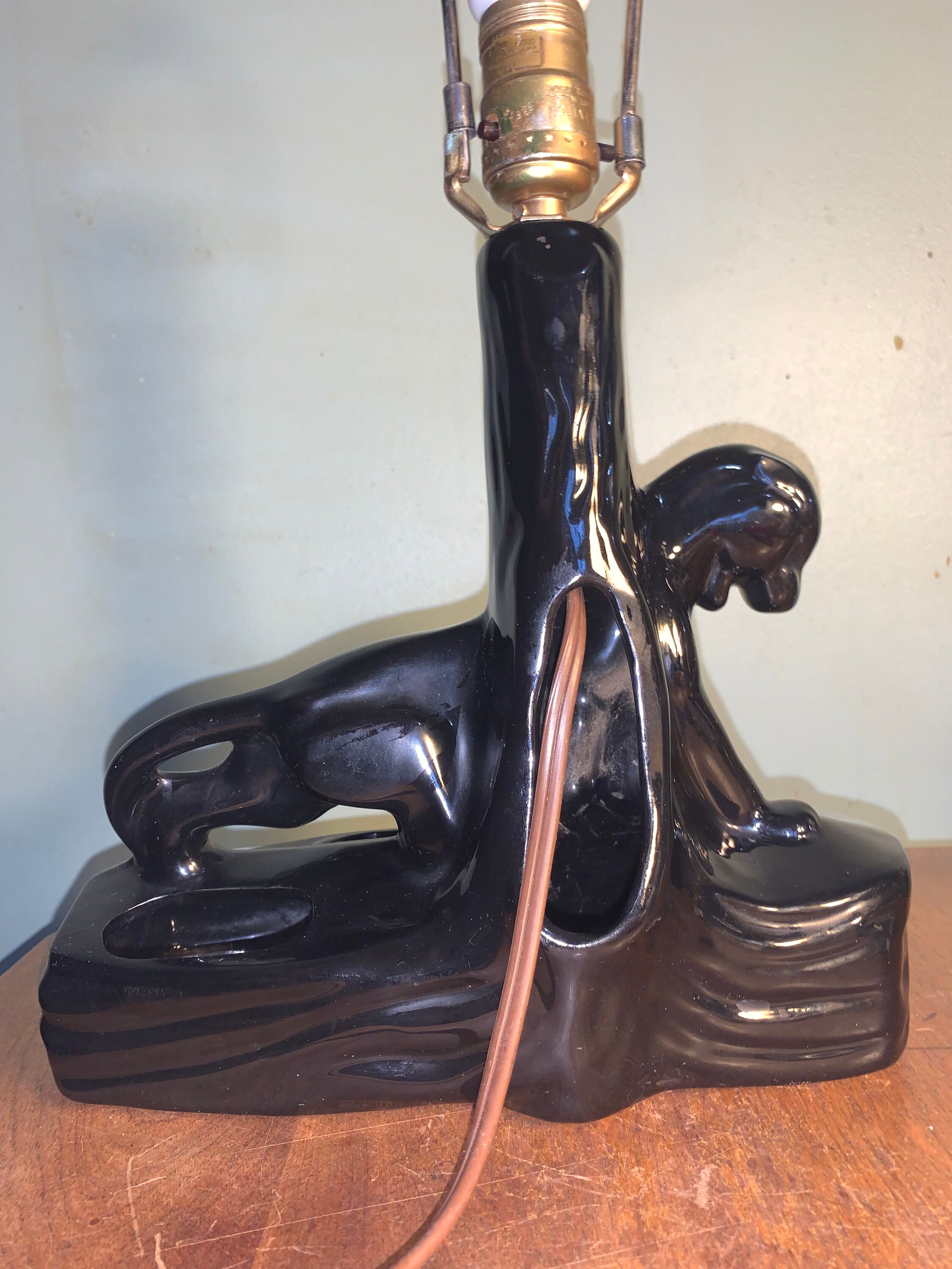Vintage 1950s Iconic Retro Mid Century MCM Black Panther Vintage 1950s Iconic Retro Mid Century MCM Black Panther