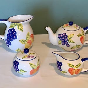 Heritage Mint Teapot - Etsy