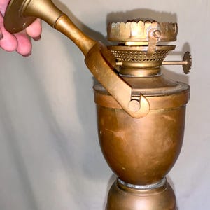 Antique Gimbal Lamp - Etsy